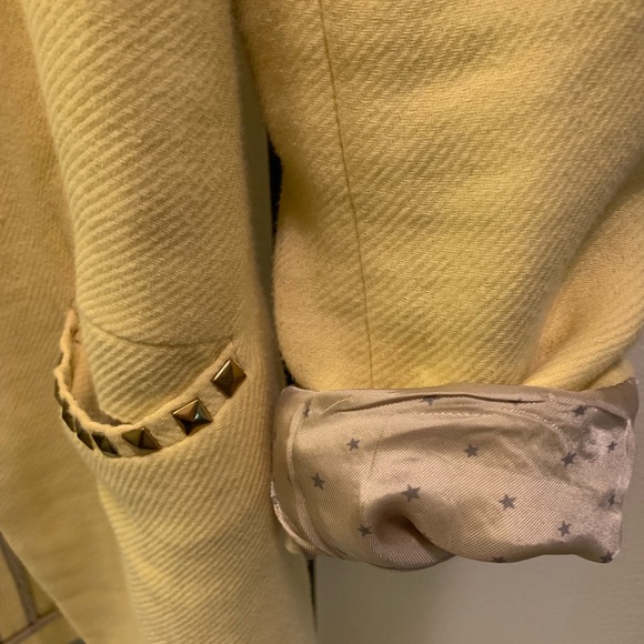 Zara Jackets & Coats Zara Yellow Long Blazer Poshmark